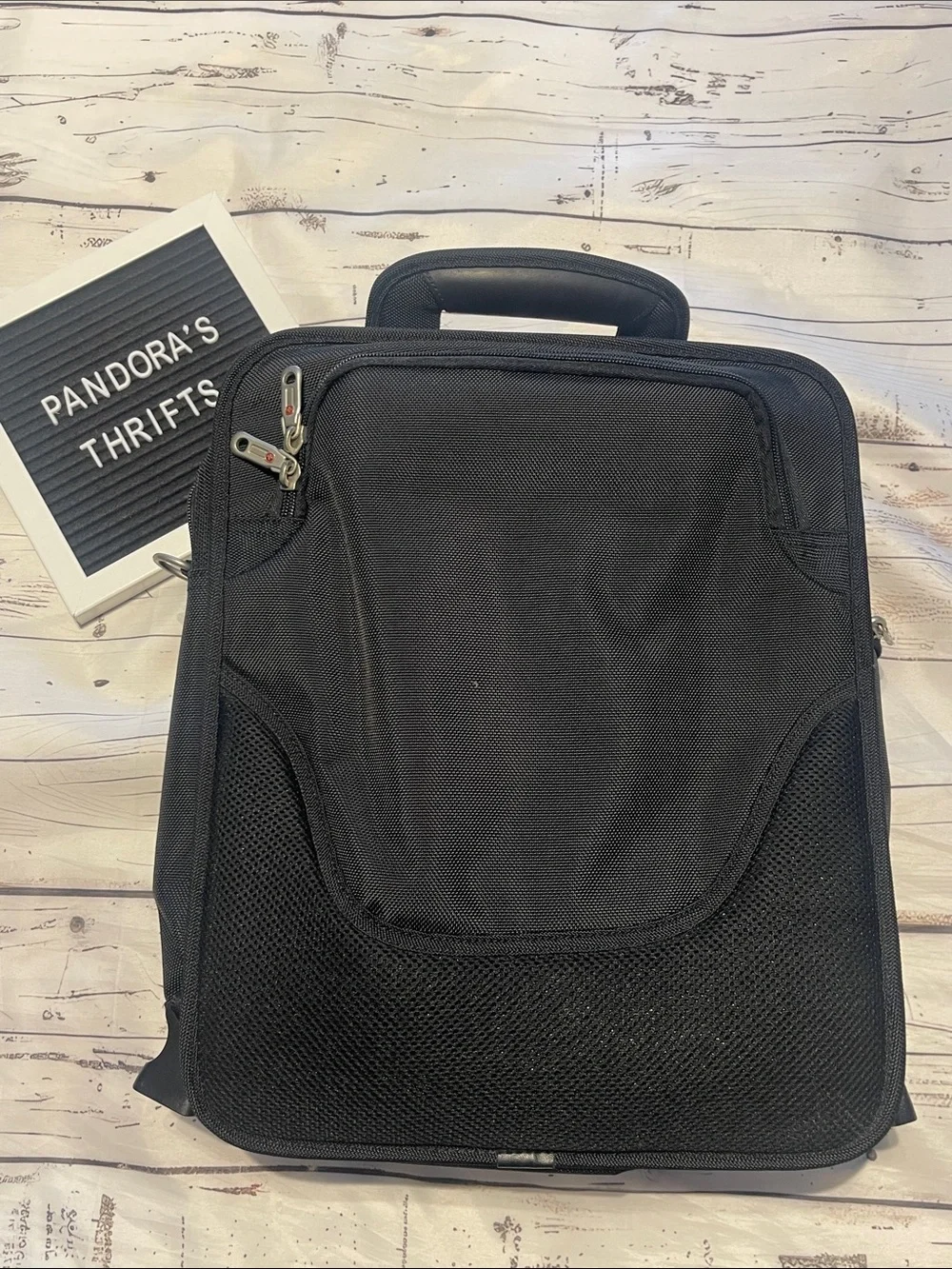 Dallchi-Sankyo Swiss Gear Black Men's Travel Backpack Preowned